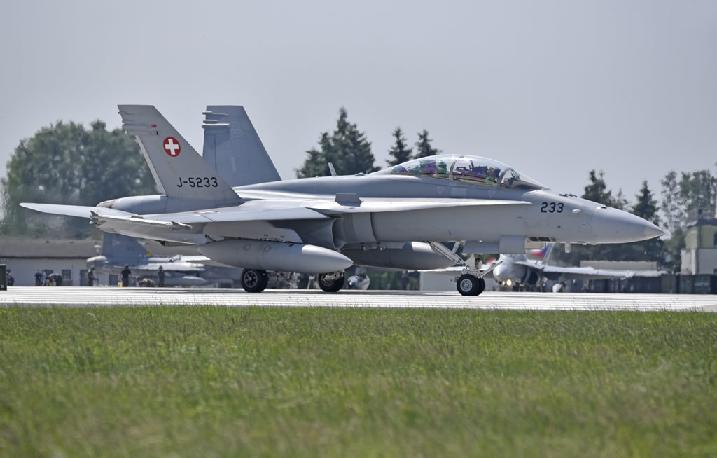 F/A-18 J-5233 of the Swiss Air Forc